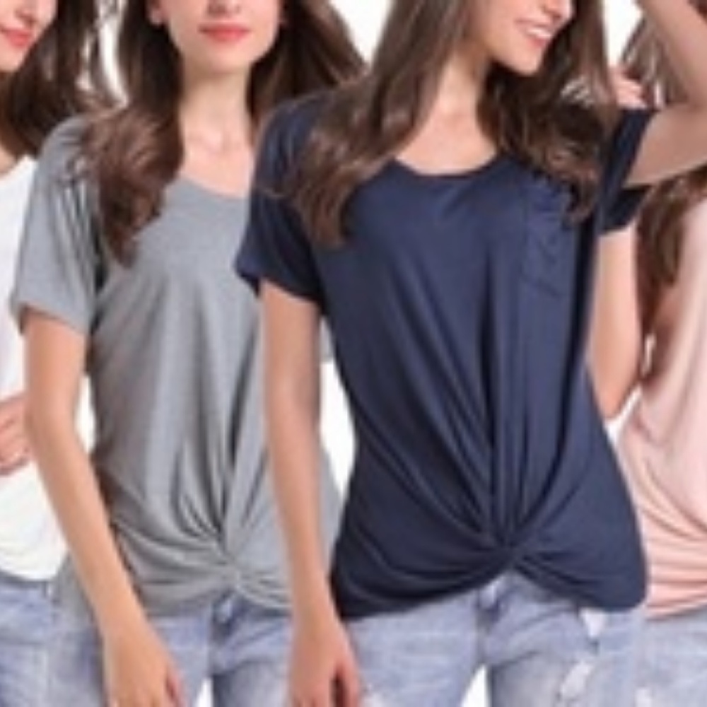NEW MAGGIE TOP NAVY BY LEO ROSI